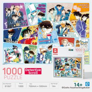 VINLAA | Detective Conan Original Art Series Legitimate Jigsaw Puzzle 1000 Pieces