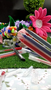 🌈ปากกาเจล ด้ามขุ่น-ใส ปากกาสไตล์ญี่ปุ่น หมึกเยอะ !!🔴🔵⚫มี3สี ขนาด 0.5✔️ว้าวดี GIFTSHOP เครื่องเขียน