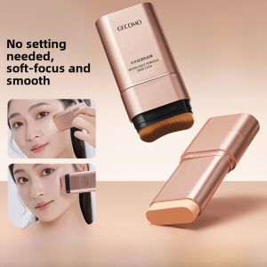 Long-Lasting Water Light Foundation Stick Women Double-Headed Brush Eraser Oil-Control Waterproof Makeup for Dry Skin