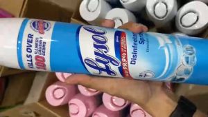 Lysol Spray 510g Crisp Linen & Fresh Blossom (12pcs/Box)