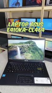 LAPTOP ASUS E410KA-CL464 INTEL N4500 SSD 256GB SSD + 64GB EMMC WINDOWS 11 LAYAR 14\"FHD
