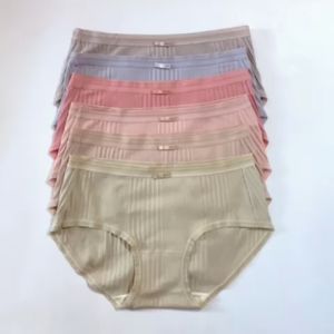 Quần lót nữ lót đũng chất vải cotton tăm mềm mại thoáng mát co giãn 2 lớp kháng khuẩn (Co&Com NO2148)