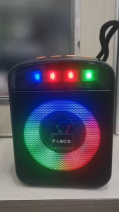FLECO Speaker Bluetooth Wireless F-933 dengan LED RGB dan Bass yang Menarik