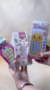 Dovana Mainan Telephone Edukasi Anak Pendidikan Awal Bayi Lucu Ponsel Music Suara Handphone Karakter