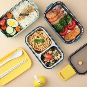 Stainless Steel Insulated Multi-Layer Lunch Box