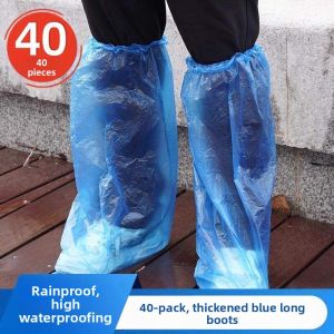 TANGJIXIONG | Disposable Waterproof Slip-resistant Thickened Rain Shoe Covers