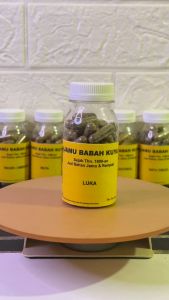 Obat Herbal Pengering Luka Pasca Operasi Luka Diabetes - Jamu Babah Kuya ASLI 100% (KAPSUL)