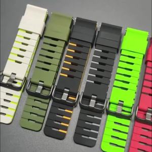 22mm Sports Silicone Strap For Xiaomi Watch 2 Pro/S4/S3/S1 Active S2 46mm Bracelet For Mi Watch Color 2 Replacement Wrist Band