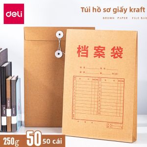 deli | Thư Mục Tài Liệu A4 Dày Bền Dung Lượng Lớn