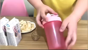 Bofei Shaker Bottles 400ML Portable Drink Cup Outdoor Sports Water Bottle With Handle 4 Color
