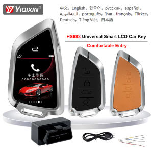Smart LCD Key For BMW Audi Hyundai Benz Honda Toyota Nissan Lexus Porsche Mazda Universal Modified Screen Key Comfortable Entry