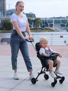 SK-C833 Stroller Baby Lipat Magic Stroller Kereta Dorong Balita Two Way Travel / Kursi Putar 2 Way