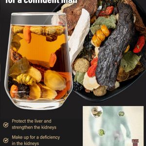 Ginseng Five Treasures Tea Nourishing Tea Nourish Dried Mulberry Red Dates Health Tea Bags Fruity