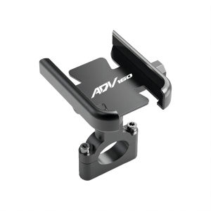 Motorcycle Phone Stand Anti Vibration Aluminum Alloy Waterproof ADV 160 Phone Holder for Honda ADV160 Accesories 2023 2024