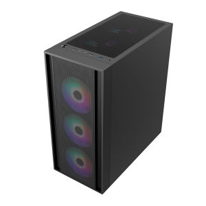 Hyundai X99 EATX Double Road Desktop Computer Case Support Long Graphics Card Gaming Building Block Tower Type SPCC Material