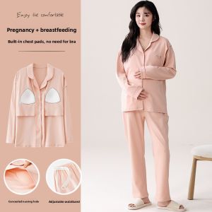 miiow | Breastfeeding & Breathable Cotton Sleepwear Set