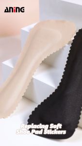 1PAIR Anti-Slip Sandal Insert Pads Insole for Women Sweat-absorbing Deodorant Sole Non-slip Sticker
