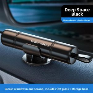 MONLEYTA | German Car Window Breaker With Cutter Safety Escape Hammer Multi-Functional Vehicle Glass Breaking Tool For Emergency Use