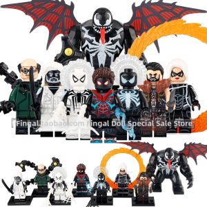 Superhero Venom Kitten Hunter Dr. Article Fish Model Building Blocks
