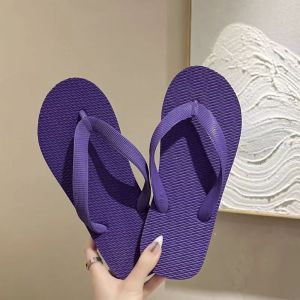 Anti-Slip Black Flip Flops for Beach and Swimming