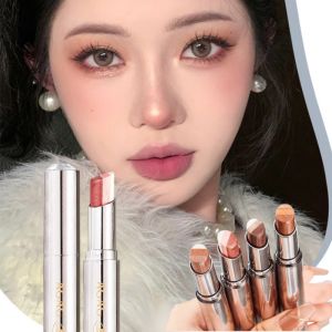 2025 Three-Color Gradient Eyeshadow Stick Waterproof Sweatproof Long-Lasting Natural Stereo Eye Makeup For Beginners
