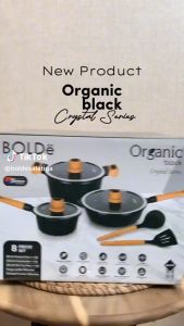 PROMO BOLDE PANCI SET/BOLDE SUPER PAN SET ORGANIC BLACK SERIES isi 8 Pcs
