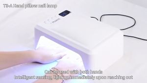 พร้อมส่ง SNRQI T8 เครื่องเป่าเล็บเจล + แขนรองรับ 2-in-1 โคมไฟส่องไฟเล็บเฉพาะ 72W เครื่องส่องไฟแห้งเร็วกำลังสูง