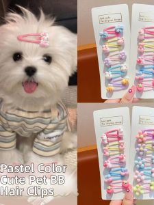 Cute Cartoon Dog Decorative Hair Clips Soft and Harmless