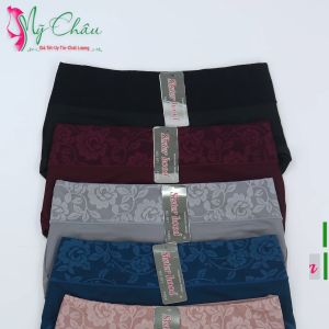 Quần Lót Thun Lạnh Pha Gấm Thái Lan SISTER HOOD 671 Chíp Nữ Cao Cấp Cạp Quần Cao Ôm Mông Thông Thoáng - Hàng Nhập Khẩu -  Mỹ Châu Shop
