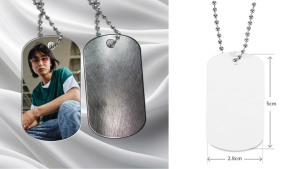 PERSONALIZED COLOUR PHOTO IDENTITY TAG – CUSTOM GIFT IDEA!
