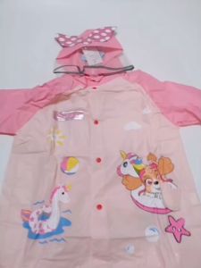 เสื้อกันฝน Paw Patrol สำหรับเด็ก 2-7 ขวบ - มาพร้อมถุงเก็บเสื้อกันฝน (Rain27)