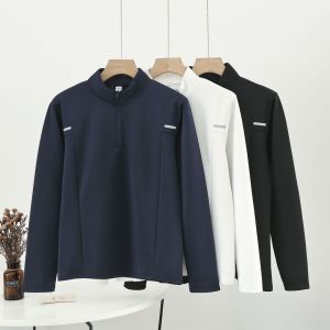 Nhẹ Nhanh Khô Thoáng Khí Áo Thun Nam Dài Tay Thể Thao Ngoài Trời 3d Phù Hợp Với Tiêu Chuẩn Thời Trang Đô Thị Màu Trơn