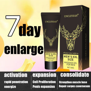 UNCLE YEAH Mens XXI Massage Repair Cream Plant Extract - Suitable for Mens Body -60ml-100% Original Hot Selling