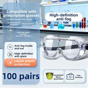 Anti-Fog Dust Protection Goggles