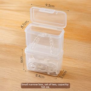 MRUN | Orthodontic Retainer and Floss Storage Box Compact