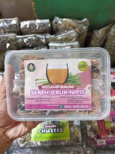 Wedang seruni - wedang sereh jeruk nipis - wedang rempah seruni - minuman herbal alami