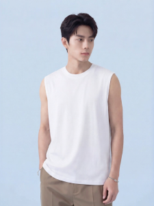 MiiOW | Cotton Wide Shoulder Mens Tank Top