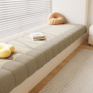 Teddy Velvet Window Seat Cushion Washable