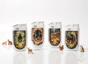 Chitak Ceritaku Animal Little Story Windproof Lighter (random)