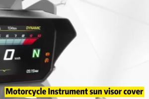 Mũ Che Nắng Bảo Vệ Đồng Hồ Kiểu Carbon Cho BMW F800GS F900GS ADV Adventure 2024 Chất Liệu Nhựa ABS
