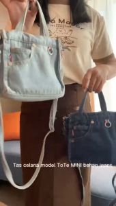 Tas celana tote mini selempang mini