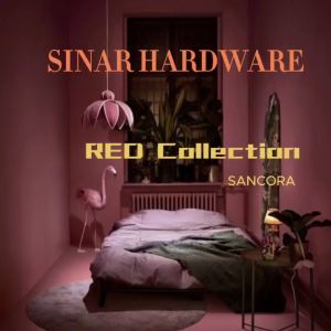 SINAR SANCORA I WEATHER 5 LITER EXTERIOR WALL PAINT PASSIONATE RED PINK / CAT DINDING LUAR RUMAH TIDAK KILAT MERAH PINK