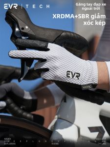 evr | Găng Tay Đầy Ngón Thoáng Khí Chống Sốc Chống Trượt cho Đạp Xe