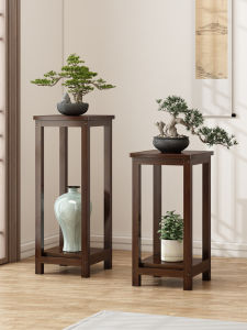 Scindapsus Shelf Living Room Floor-Standing Flower Stand Decorative Ornaments Holder Chinese Balcony Flower Pot Display Shelf