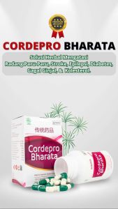 Cordepro Bharata Obat Herbal Gagal Ginjal - Obat Batu Ginjal Kencing Batu Original 100% Ampuh BPOM