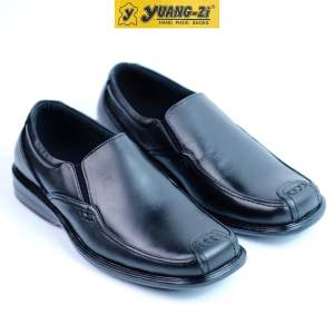 Sepatu Kulit Pria Casual Kerja / Sepatu Formal Slip On Pria