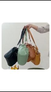 MHSPROJECT TAS SELEMPANG WANITA RETRO CLASSIC MODEL TERBARU KULIT PU