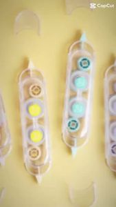 Bút xóa băng Deli - Kích thước 6mx5mm - Hồng/ Xanh Dương/ Xanh lá - EH20901 Chất lượng cao - Độ che phủ tốt