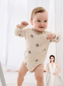 EMXEE | Accordion Bamboo Cotton Blend Onesie