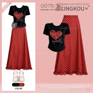 NUMEN BUTTON | Summer Stylish Big Size Outfit